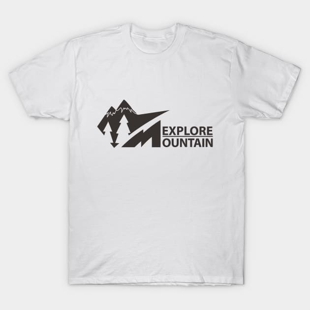 Mountain Exploration T-Shirt by Magniftee